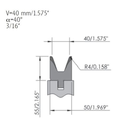 China Custom Press Brake Die 45HRC-50HRC Press Bending Dies for sale