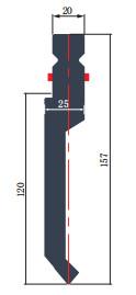 Κίνα WAL157.86.R1A Ευρωπαϊκό τύπου Τύπωση πέδησης 86 μοίρες προς πώληση