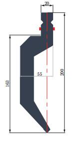 Κίνα WAL200.86.R1 Ευρωπαϊκό τύπου Τύπωση πέδησης 86 μοίρες προς πώληση