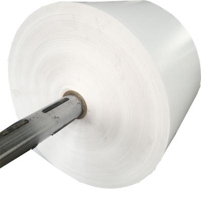 China Anti-curvature cast coated paper for sticker surface (mirror coated paper) for sale