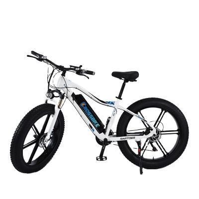 China 26 inch aluminum alloy fat tire electric bicycle 48V10AH lithium battery 500W electric bicycle motor fat tire snow beach electric bicycle for sale