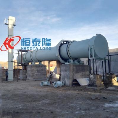 China Medicine Processing Cocos 1-20tph Small Peat Rotary Dryer For Sale for sale