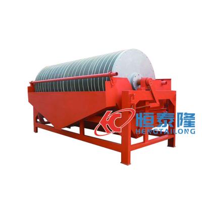 China Wet Type Drum Magnetite Alluvial Reduction Mining Iron Wash Permanent Magnetic Gold Separator for sale