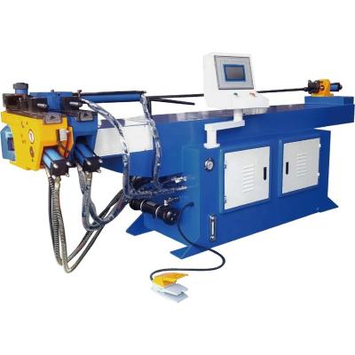 China Building Material Shops DW63NC Pipe Bending Machine Semi Automatic Hydraulic Rebar Profile Bending Machine for sale