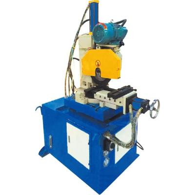 China Garment Shops Stainless Steel Hydraulic Semi Automatic Square Cutting Machine MC-355B Pipe Rod Cutting Machine Steel Rod Cutting Machine for sale