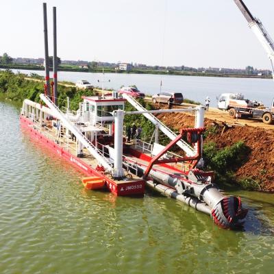 China Rivier zand bagger zelfrijdend of niet-zelfrijdend zand bagger schip 4000m3/h Te koop