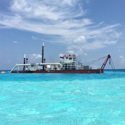 Cina JMD550 Dredger fluviale da 22 pollici Sbarco di dragaggio di sabbia 4000m3/h Colore personalizzato in vendita