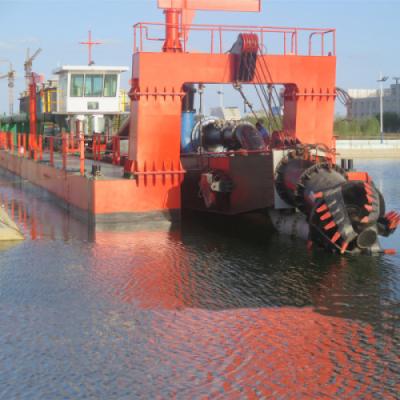 China River Crown like Cutter Head Suction Dredge Dredging Depth Is 20m for sale