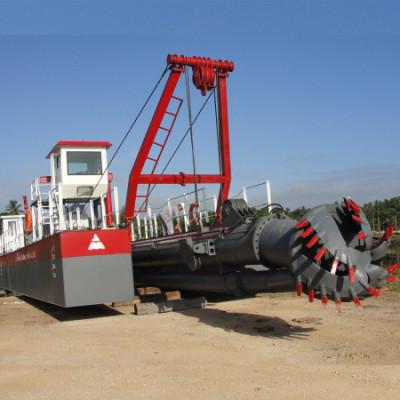 China 1300m3 rivier Kleine bagger machine snijmachine zuigbagger kroon als zuigkop Te koop