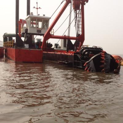 China 6000m3 Grote rivier zandmaaier Zuigdrager voor het terughalen van zee zand Te koop