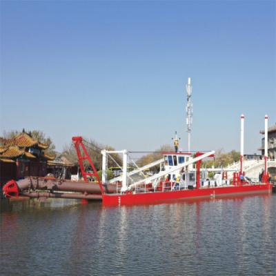 China Lake Dredging Cutter Head Sand Dredger Equipment With Dredging Depth 12m for sale