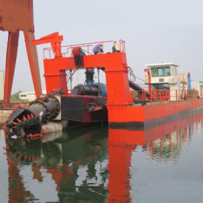 China Depth 25m Sea Sand Suction Dredging Equipment Driven By Diesel Engine for sale