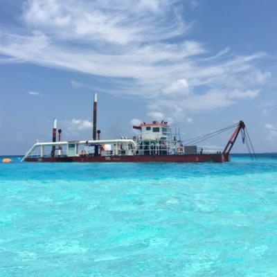 China 3500m3 20inch Sea Dredging Cutter Dredger For Sand Reclamation Driven By Diesel Power for sale