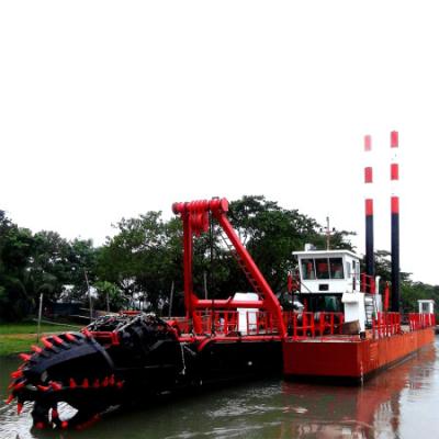 Chine Équipement de dragage de rivière de 26 pouces avec tête de coupe pour draguer le sable 1000 M3/H à vendre