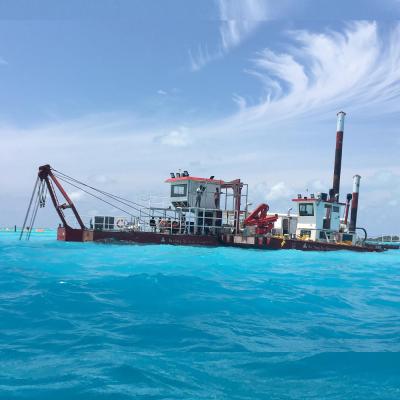 China 4000m3 22inch River Sand Dredging Equipment Sand Dredger 5.2 M Hull Width for sale