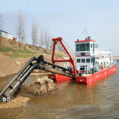 China Draagbare rivierzuigdredger met straalkop voor het drogen van fijn zand Te koop