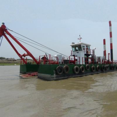 China 6000m3 Dieselmotor aandrijving Zandzuiging Dredger Schip met snijkop Te koop