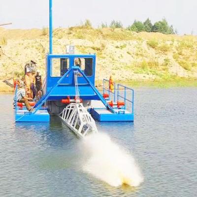 China Makkelijke zuigende ondiepe waterdredger met straalkop 1500m3 baggermachines Te koop