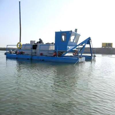 China Hydraulische dredger voor het drogen van rivieren met ondiepe wateren Te koop