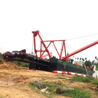 China 18 Inch China Port Desilting Cutter Head Dredger For River Dredging for sale