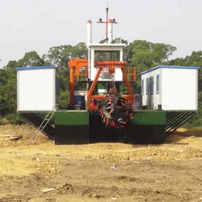 China Small Cutter Head Sand Dredging Ship For Water Cleaning And Dredging for sale