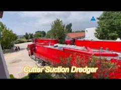 sand cutting suction dredger popular using in dredging area large dredging machine