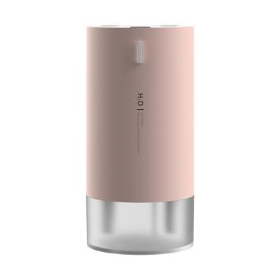 China Mini Dual Mist Wireless Car Air Humidifier Home Office Portable Car Air Humidifier with 2000mah Battery for sale