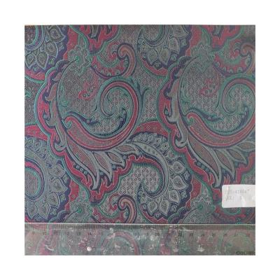 China Metallic Chinese Manufacturer High Color Fastness Jacquard Silk Fabric for sale