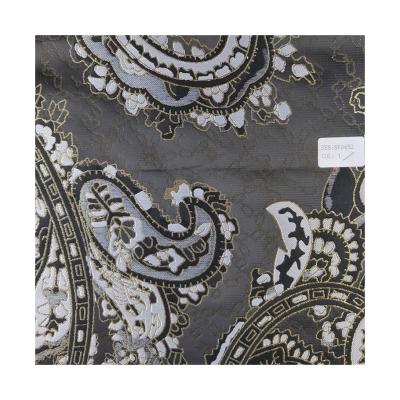 China Factory Made Exquisite Metallic Brocade High Grade Jacquard Pattern Fabric for sale