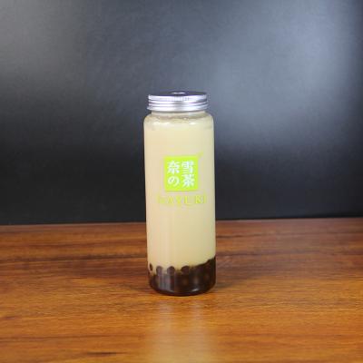 China Disposable Beverage Food Grade Transparent Drinking Plastic Bottle With PP Cover for sale