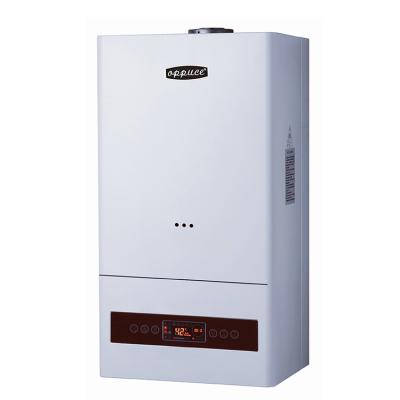 China 28KW household heating and bathing boiler hot water circulation heating furnace floor heating boiler dual-use gas wall-hung boiler for sale