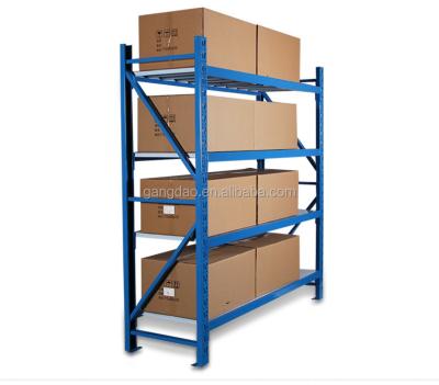 China Q235 Collapsible Steel Warehouse Iron Storage Furniture Light Duty Rack for sale