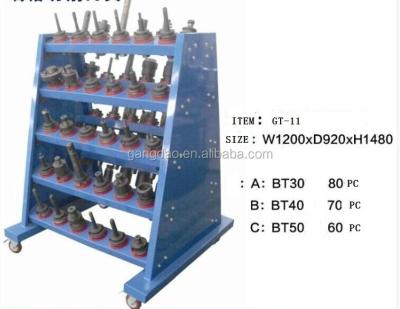 China Pre-assembled wholesale workshop kraftwelle tool trolley with BT OR HSK tool holder for sale