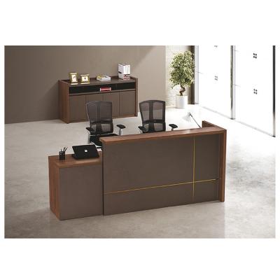 China PANEL Office Reception Counter /new Design Small Office Reception for sale