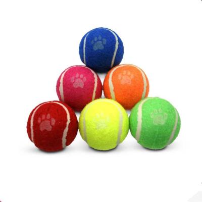 China Tennis Balls for Dogs 12 Pack of Pet Toy Balls 2.5