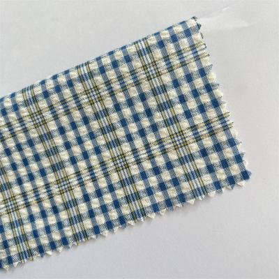 China Hahoo High Quality Classic Colorful Cotton Checked Plaid Woven Yarn Dyed Fabric for Suits for sale