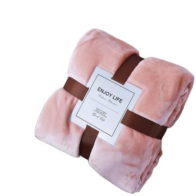 中国 Mantas Cobertor Coral Fleece Soft Microfiber Puffy Flannel Blankets Travel Sherpa Bed Turkish Moving Throw Blanket For Couch 販売のため