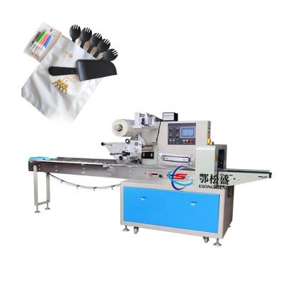 China Plastic Plate Fork Knife Food Cake Tableware Wrap Paper Material Machine for sale