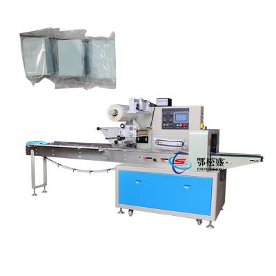 China Automatic Floor Cleaning Sheet Wrap Horizontal Food Flow Wrapping Packing Machine for sale