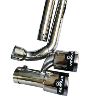 China New Industrial Style Stainless Steel Stainless Steel For Volkswagen CC Four Outlet Exhaust Pipe for sale