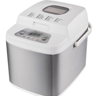 China Household Digital Display Stainless Steel Bread Maker for Home Bakery, 19 Menu Settings for sale