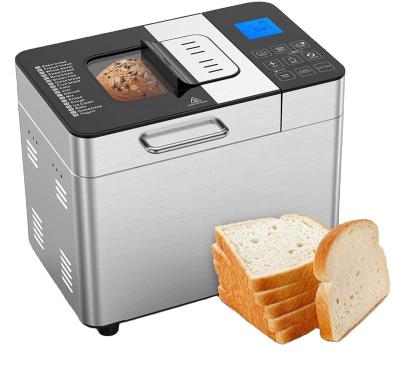 China Home Used Household Stainless Steel Bread Maker With Ice Cream Maker Function And Nut Dispenser for sale