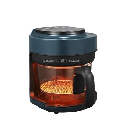 China Household Electric Hot Air Fryers Oven Oilless Cooker With LCD Digital Touch Screen for sale