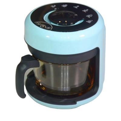 China Household Visible Electric Air Fryer With Glass Non-Coating Frying Basket for sale