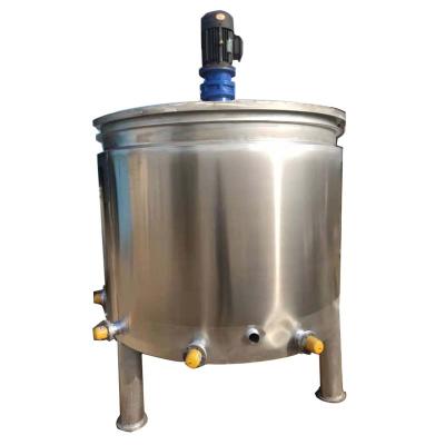 China Liquid Industrial Vertical Mixer Tank Electric Heating Mixing Mixing Tank With Agitator for sale