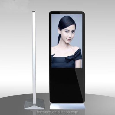 China Indoor High Quality 55 Inch LCD HD Indoor Standing Player Advertising Display Screen for sale