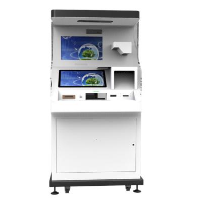 China 21.5 Inch Self Service Check In And Check In Queue System Self Service Kiosk For Hospital Or Bank 19 Inch for sale