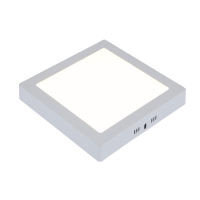 China Modern 6w/12w/18w/30w Square Mount Exterior Ceiling Led Panel Light For Large Building for sale