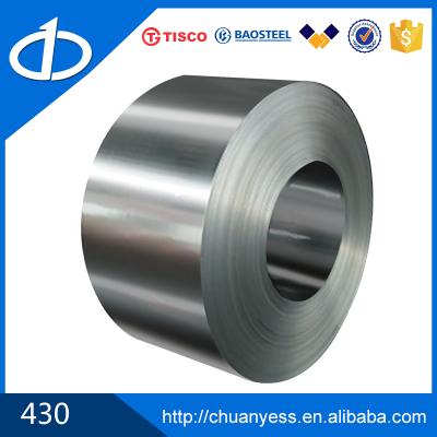 China Kitchenware 430 Grade Stainless Steel Coil Price Per Kg From Alibaba China Supplier Jieyang Factory for sale