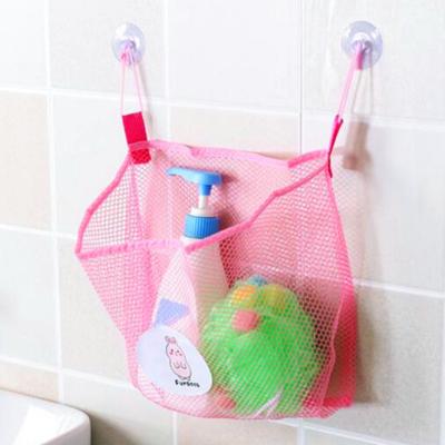 China Amazon Hot Selling Viable Hanging Large Quick Dry Mesh Net Tub Kids Toy Storage Bath Toy Organizer for sale